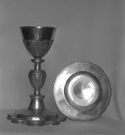 Calice & patène 1, église paroissiale Saint-Laurent (Montertelot)