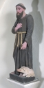 Statue sur culot : Saint Antoine l'Ermite