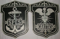 Série 1 de 4 garnitures de corbillard
