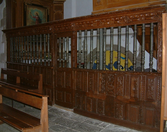 Clôture de la chapelle sud