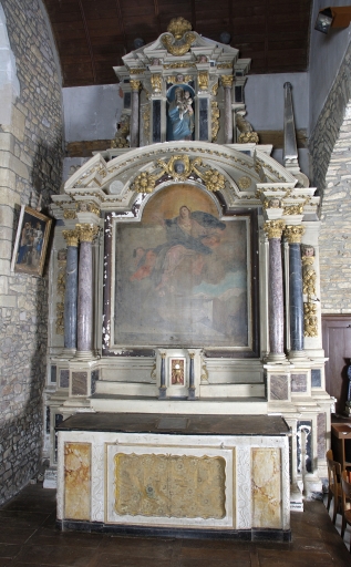 Retable et tabernacle