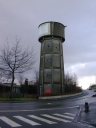 Château d'eau, rue Jules-Verne ;  rue Claude-Bernard, l'Epine (Rennes)