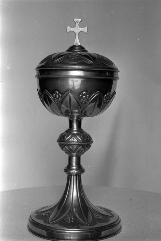 Ciboire 1, église paroissiale Saint-Laurent (Montertelot)