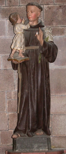 Statue : Saint Antoine de Padoue et l'Enfant