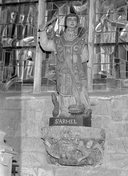 Statue : Saint Armel, église Saint-Armel (Ploërmel)
