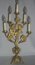 Paire 1 de chandeliers d'église