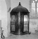 Confessionnal, église paroissiale Saint-Coulitz (Saint-Coulitz)