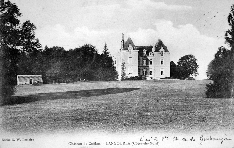 Château de Coëlan (Langourla fusionnée en Le Mené en 2016)