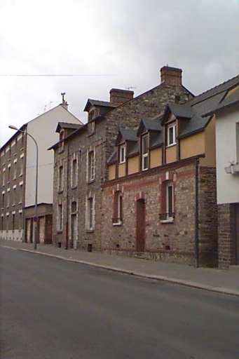 Lotissement, allée Pierre-Thumoine ; rue Jean-Ogée ; boulevard Verdun (Rennes)