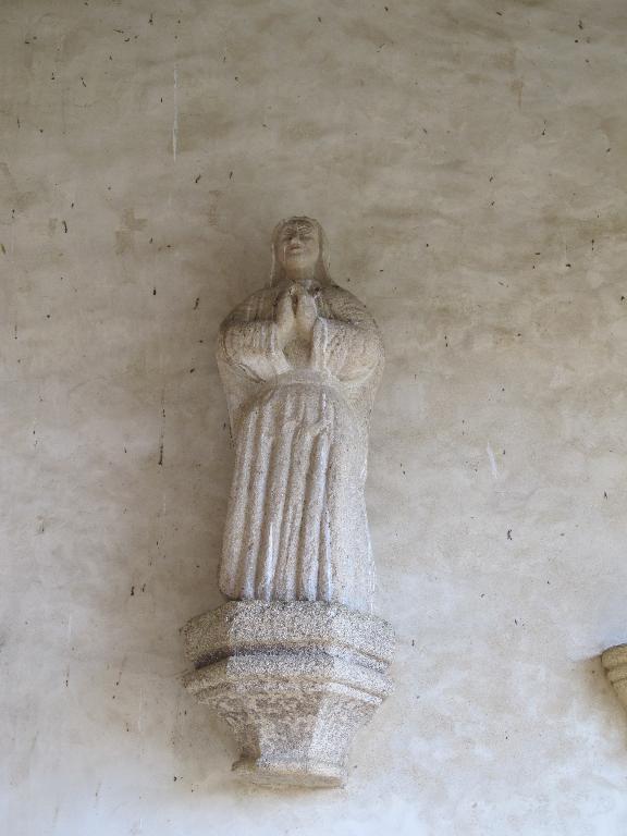 Statue (petite nature), église paroissiale Saint-Barnabé (Langoëlan)