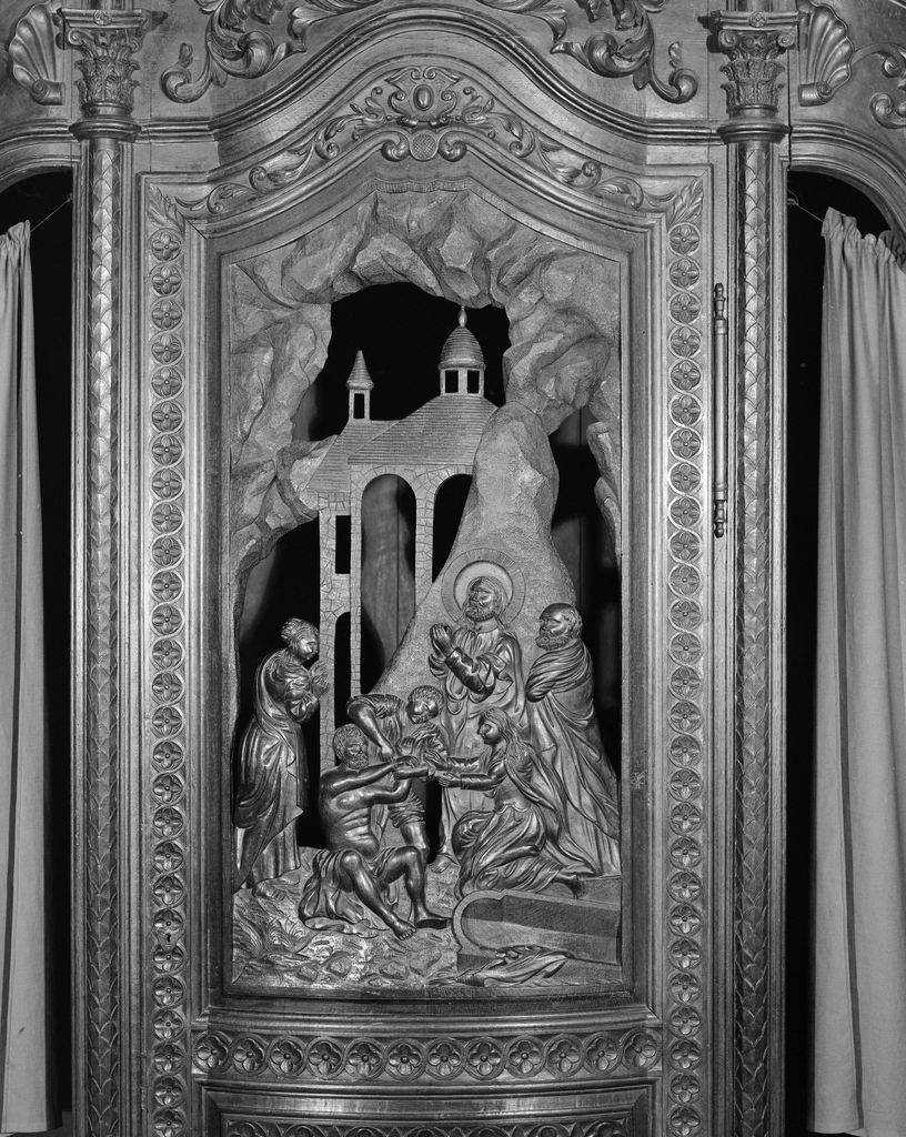 Confessionnal, église paroissiale Notre-Dame de l'Assomption (Arzon)