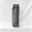Statue 4 : Évêque, chapelle Saint-Aubin, Lanvaïdic (Port-Launay)