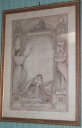 Ensemble de 2 estampes : Tableaux commémoratifs des morts de la guerre 1914-1918, rue de la Gare (La Fresnais)