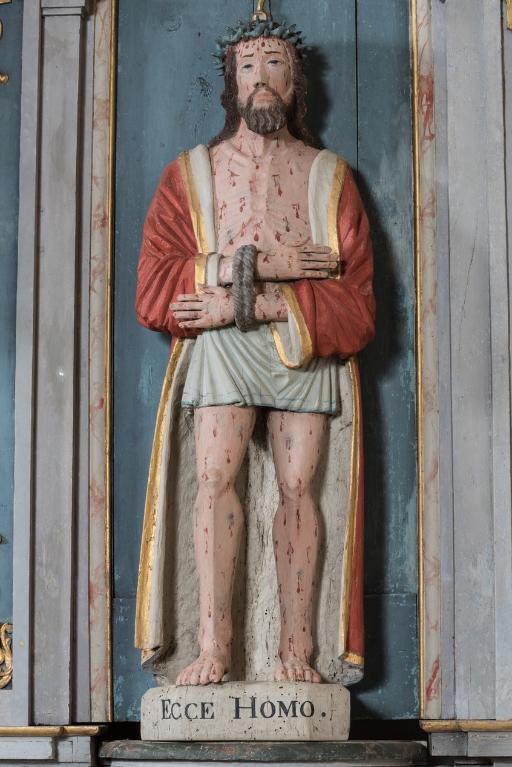 Statue : Ecce homo, Chapelle Saint-Martin (Rohan)