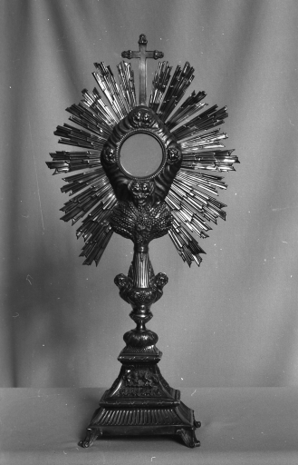Ostensoir (1), église paroissiale Saint-André (Antrain fusionnée en Val-Couesnon en 2019)