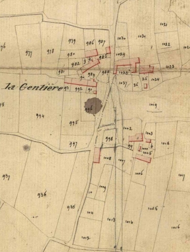 Écart, la Gentière (Combourg)