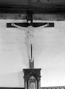 Croix (crucifix) : Christ en croix (n° 1), chapelle Saint-Tugdual (Guiscriff)