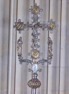Croix de procession, basilique Notre-Dame-d'Espérance (Saint-Brieuc)