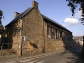 Tannerie Mousselet, puis Ruault, actuellement ateliers municipaux, rue des Douves (Quintin)