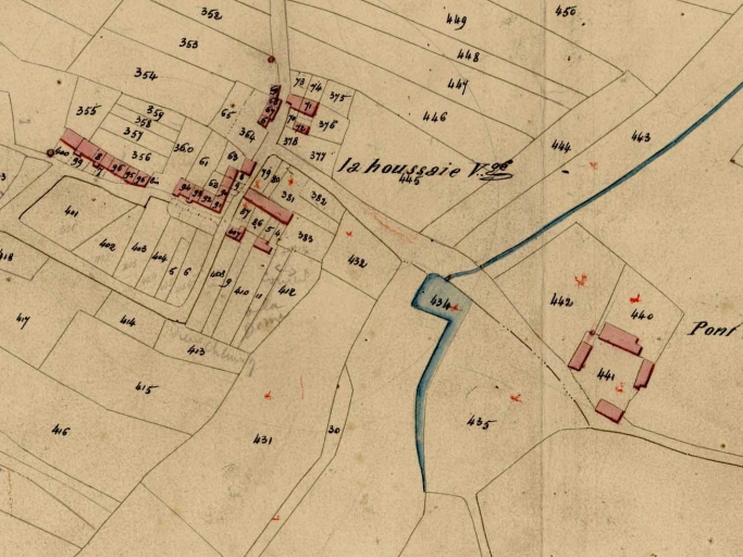 Écart, la Houssais (Saint-Pierre-de-Plesguen fusionnée en Mesnil-Roc'h en 2019)