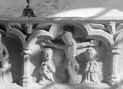 Autel, retable (retable à arcatures), chapelle Saint-Julien (Limerzel)