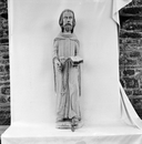 Statue : Ermite, chapelle Saint-Aubin, Lanvaïdic (Port-Launay)