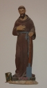 Statue : saint Fiacre, chapelle Saint-Laurent, chapelle des Sept-Saints (Yffiniac)