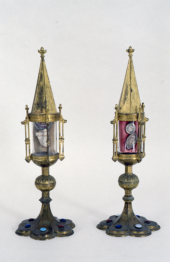 Reliquaire (2, paire), église paroissiale Saint-Adrien (Santec)
