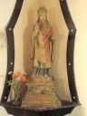 Statuette de procession : saint évêque