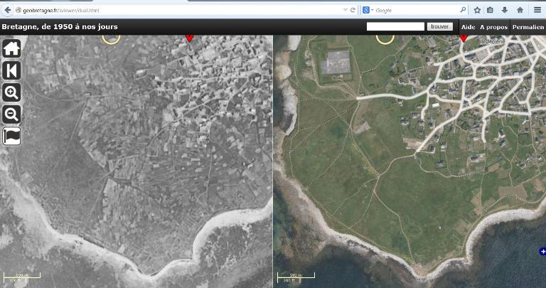 Les murets (île-Molène)