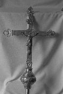 Croix de procession, église Saint-Michel (Glénac fusionnée en La Gacilly en 2017)