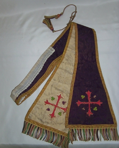 Étole pastorale réversible