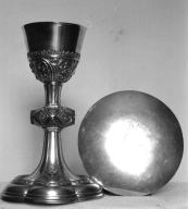 Calice, patène (2), église paroissiale Sainte-Trinité (La Bosse-de-Bretagne)