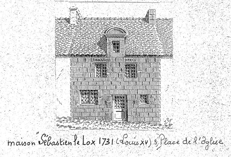 Maison, 3 place de l'église (Pont-Croix)