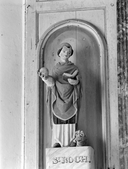 Statue (d'applique, statuette) : saint Roch, chapelle Notre-Dame (Trédarzec)