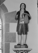Statue (d'applique, petite nature) : saint Isidore, église paroissiale Sainte-Marie-Madeleine (Meucon)