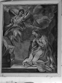 Tableau : Annonciation, chapelle Saint-Aaron (Pleumeur-Gautier)