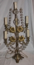 Paire 2 de chandeliers d'église