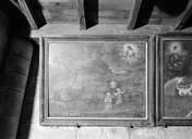 Ex-voto, tableau (2), ex-voto à sainte-Barbe, chapelle Sainte-Barbe (Le Faouët)
