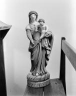 Statue (statuette) : Vierge à l'enfant (n° 1), chapelle Saint-Gildas (Pont-Scorff)