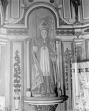 Statue (d'applique, figure colossale) : saint Faron, église paroissiale Saint-Faron (Pouldreuzic)