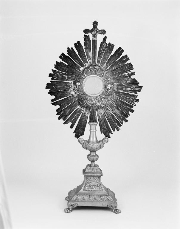 Ostensoir, église paroissiale Saint-Servais (La Trinité-Surzur)