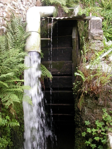 Moulin à farine de la Ville Ermel, actuellement maison (Saint-Gilles-du-Mené fusionnée en Le Mené en 2016)