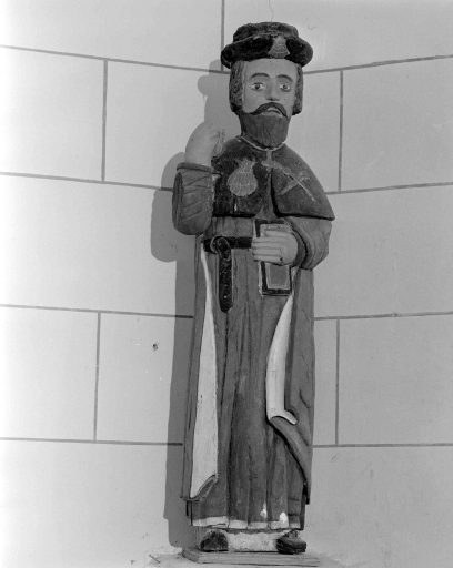 Statue : saint Jacques, Saint-Jacques (Plémet)