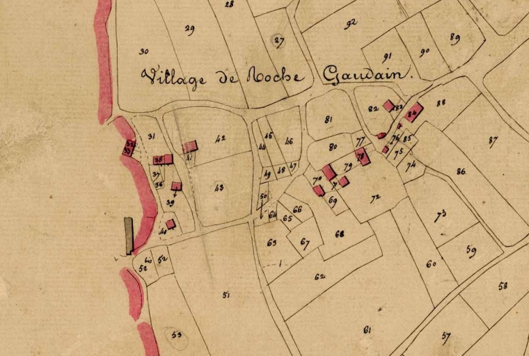 Écart, la Roche Gaudin (Louvigné-du-Désert)