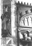Groupe sculpté (petite nature), chapelle Saint-Eloi (Guiscriff)