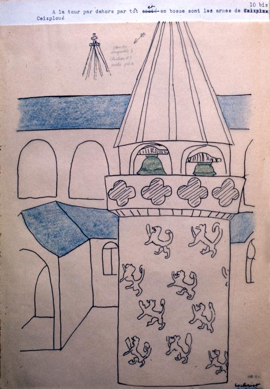 Prieuré de Lochrist an Izelvet (Plounévez-Lochrist)