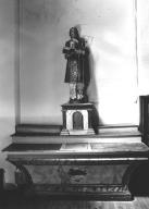 Autel, tabernacle (autel secondaire, autel tombeau), église paroissiale Saint-Laurent (La Grée-Saint-Laurent)