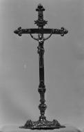 Croix d'autel, église paroissiale Saint-Abdon, Saint-Sennen (Messac fusionnée en Guipry-Messac en 2016)