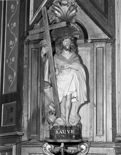 Statue du salvator mundi, dit saint Sauveur